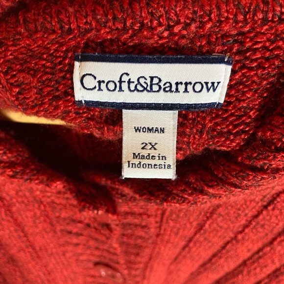 Vintage 2000s Long Button Down Sweater - Picture 5 of 10